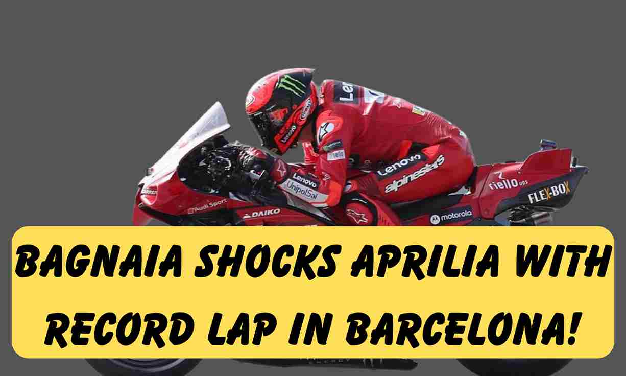 Bagnaia Shocks Aprilia with Record Lap in Barcelona!